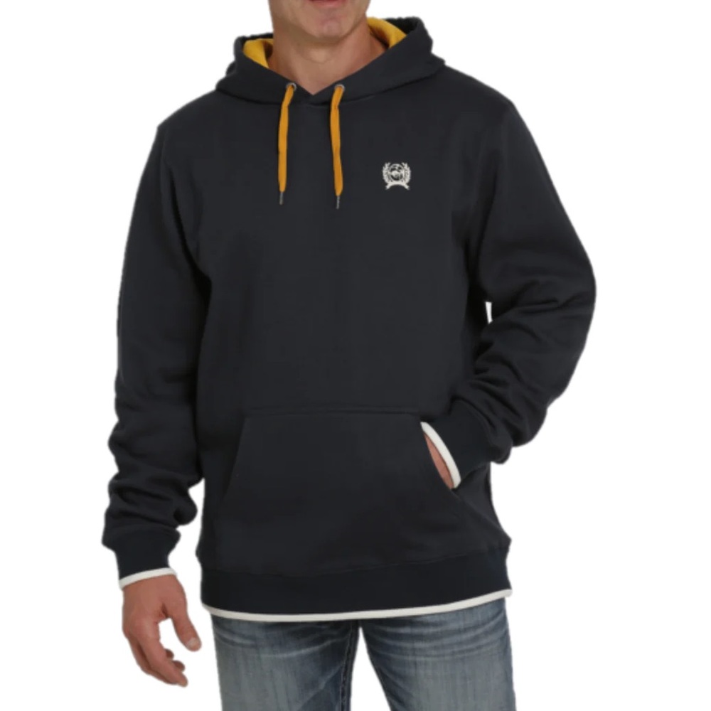 NWT Cinch® Men's Graphic Logo Navy Blue Pullover Sweatshirt XL